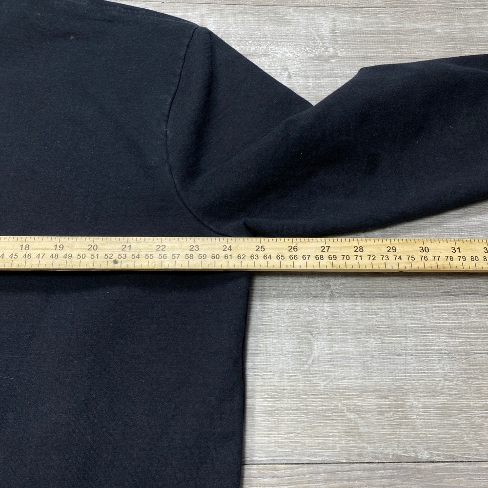 Patagonia Uprisal Hoody Mens XL Black Fitz Roy Logo Graphic Pullover Sweatshirt - Picture 6 of 9